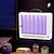 Недорогие Декор и ночники-Крытый УФ-зарядник для насекомых 360-градусный убийца насекомых от комаров для использования в спальне, кухне, офисе, ресторане, источник питания USB