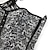 abordables Costumes vintage et anciens-Rococo Punk et gothique Steampunk Gothique punk Bustier Sur Poitrine Lingerie Bustier Bodyshaper Femme 11 Désossé d&#039;Acier Corset