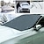 cheap Car Sun Shades &amp; Visors-Automobile Magnetic Sunshade Cover Car Windshield Sun Shade Waterproof Protector Cover Car Front Windscreen Cover Four Seasons