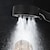 billige Nedbørsbrusehoveder-5 modes brusehoved med håndholdt, højtryks høj flow håndholdt spray, justerbart vandbesparende brusehoved holdt, bruser badeværelsestilbehør