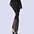 abordables Tenues de danse latine-Danse latine Danse de Salon Pantalon Volants Couleur Pure Fantaisie Femme Utilisation Entraînement Taille haute Spandex