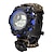 ieftine Ceasuri Digitale-ceas digital multifuncțional, rezistent la apă, de 50 m, cu brățară paracord și instrument de supraviețuire în caz de urgență pentru aprindere de foc