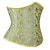 billige korsett-Rokoko Punk og gotisk Kostymer i middelalderstil Overbustkorsett Dameundertøy Bustier 14 plastbein Kostyme Dame Royal Bryllup Bryllupsgjest Voksne Korsett