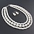 economico Bigiotteria-orecchini collana di perle girocollo 2 pezzi accessori flapper retro vintage anni &#039;20 lega per ruggenti anni &#039;20 flapper cosplay gioielli da donna gioielli di moda