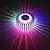 Недорогие Настенные светодиодные светильники-Настенный светильник Lightinthebox с изображением подсолнуха, настенный светильник с изображением подсолнечника, алюминиевый пульт дистанционного управления, термо- и влагостойкость, 3 Вт RGB