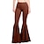 お買い得  1970年代-1970年代 ディスコ Y2K ベルボトムパンツ 人形 女性用 カジュアル／普段着 パンツ
