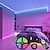 billige LED Strip Lamper-5v usb led stripelys rgb 5050 1m 2m 3m 5m fargeskiftende lys med 24-taster ir fjernkontroll for hjemme soverom kjøkken tv baklys DIY decor
