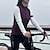 abordables Vestes et gilets pour femmes-Wosawe cyclisme coupe-vent débardeur femme sans manches veste de cyclisme manteau réfléchissant sports de plein air haut de course