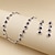 abordables Conjuntos de joyas-Los sistemas nupciales de la joyería 1 juego Brillante Legierung Pendientes Collare Mujer Elegante Coreano Dulce Cadena de tenis Conjunto de joyas Para Aniversario Fiesta Diario