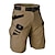 cheap Men&#039;s Shorts-Men&#039;s Tactical Shorts Cargo Shorts Plain Multi Pocket Windproof Quick Dry Casual Daily Holiday Sports Fashion ArmyGreen Khaki