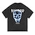 voordelige Cosplay anime hoodies en T-shirts voor dagelijks gebruik-Y2K Skelet / Schedel T-Shirt Cartoon Sportkleding Doodskoppen Grafisch T-shirt Voor Voor heren Dames Uniseks Volwassenen Heet stempelen 100% puuvillaa Casual / Dagelijks