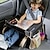 tanie Pokrowce na fotele samochodowe-gotowy na podróż: zapewnij dzieciom rozrywkę dzięki temu stolikowi z tacą na kolana &amp;wzmacniacz; organizer kieszonkowy!