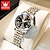 levne Quartz hodinky-olevs dámské křemenné hodinky luxusní business diamantové šaty analogové dámské náramkové hodinky svítící kalendář móda voděodolné hodinky z nerezové oceli dámské hodiny