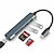 cheap USB Hubs-USB 3.0 USB C Hubs 3 Ports 5-in-1 USB Hub with SD Card TF Card For Laptop PC