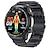 billige Smartwatches-iMosi E430 Smart Watch 1.39 inch Smartur Bluetooth EKG + PPG Skridtæller Samtalepåmindelse Kompatibel med Android iOS Dame Herre Vandtæt Mediakontrol Beskedpåmindelse IP68 44 mm urkasse
