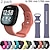 billige Fitbit urbånd-2-pak Smartwatch bånd Kompatibel med Fitbit Versa 3 Sense Blød silikone Smartwatch Rem Justerbar Solo loop Kvinder Mænd Sportsrem Udskiftning Armbånd