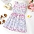 cheap Girl&#039;s 3D Dresses-Kids Girls&#039; Dress Flower Sleeveless Performance Cute Sweet Cotton Above Knee A Line Dress Floral Dress Summer Dress Summer Spring 3-12 Years Multicolor White Yellow