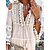 cheap Mini Dresses-Women&#039;s Casual Dress Lace Dress White Dress Lace Patchwork Midi Dress Streetwear Basic Daily Holiday Vacation Long Sleeve V Neck Loose Fit 2023 White Color S M L XL XXL Size