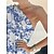 cheap Maxi Dresses-Women&#039;s Casual Dress Swing Dress Print Dress Long Dress Maxi Dress Streetwear Casual Floral Print Outdoor Holiday Vacation One Shoulder Half Sleeve Dress Regular Fit Blue Summer Spring S M L XL