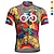 cheap Men&#039;s Jerseys-21Grams Men&#039;s Cycling Jersey Short Sleeve Bike Top with 3 Rear Pockets Mountain Bike MTB Road Bike Cycling Breathable Moisture Wicking Quick Dry Reflective Strips Yellow Red Blue Graphic Polyester