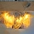 abordables Tiras de Luces LED-Cadena de luces de frutas 1,5 m 10 leds/3m 20leds fresa plátano kiwi forma de piña cadena de luces de hadas para la decoración de la fiesta de la habitación del hogar