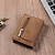 preiswerte Kartenhalter und Etuis-Männer Brieftasche RFID-Kartenhalter Brieftasche Anti-Diebstahl-Aluminium-Box Kartenhalter PU-Leder Pop-up-Kartenetui Magnet Geldbörse