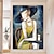 Недорогие Картины с людьми-натянутая картина маслом ручная роспись холст абстрактный современный современный высококачественный Пикассо готов повесить