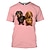 halpa uutuus hauskat hupparit ja t-paidat-eläinkoira mäyräkoira t-paita graafinen t-paita miehille naisten unisex aikuisille 3D-printti rento päivittäin söpö hauska lahja