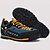 cheap Sports &amp; Outdoor Shoes-Men&#039;s Sneakers Hiking Shoes Low-Top Shock Absorption Anti-Shake / Damping Cushioning Ventilation Fishing Hiking Rubber Nubuck Spring Fall Red Blue