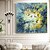 cheap Animal Paintings-Handmade Oil Painting Canvas Wall Art Decor Original Flying Butterfly Painting Abstract Art Painting for Home Decor With Stretched Frame/Without Inner Frame Painting