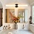 billige Indendørsvæglamper-vaskeskabsbelysning 21,5&quot; ip20 spejl forlygter jern akryl sort husholdningsmode udtrækkeligt badeværelse anti-dug toiletbord led spejl skabslampe badelys