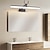 levne Toaletky-toaletní osvětlení jednoduché 7,5&quot; ip20 zrcadlová přední světla železo akrylová černá móda pro domácnost zatahovací toaletní stolek proti zamlžení led zrcadlová skříňka lampa koupelnová světla