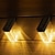 baratos Candeeiros Luzes de Exterior-2 pçs luzes de cerca solar ao ar livre luz de escada ip65 à prova d&#039;água luz de deck 2 modos de iluminação deck de cerca de jardim decoração de passarela de quintal