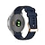voordelige Garmin horlogebanden-Horlogeband voor Garmin Forerunner 265S 255S Active 5 Venu 3S 2S Sq 2 Plus Vivoactive 4S 3 Vivomove Sport 18mm 20mm Siliconen Vervanging Band 18mm 20mm Waterbestendig Verstelbaar Sportband Polsbandje