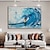 cheap Landscape Paintings-Mintura Handmade Surfer Oil Paintings On Canvas Wall Art Decoration Modern Abstract Picture For Home Decor Rolled Frameless Unstretched Painting