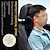 abordables Appuie-tête pour voiture-Oreiller de cou de voiture noir pour la conduite oreiller d&#039;appui-tête de voiture en mousse à mémoire de forme