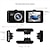 Χαμηλού Κόστους DVR Αυτοκινήτου-Q2 1080p Νεό Σχέδιο / Πλήρες HD / Ψηφιακό ζουμ DVR αυτοκινήτου 170 μοίρες Ευρεία γωνεία 2 inch IPS Κάμερα Dash με Νυχτερινή Όραση / Ανίχνευση Κίνησης / Καταγραφή βρόγχου Εγγραφή αυτοκινήτου