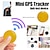 abordables Sensores y alarmas de seguridad-Rastreador mini gps bluetooth dispositivo antipérdida bolsa para niños y mascotas seguimiento de billetera para ios/android accesorios de localizador de buscador inteligente