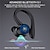 baratos Auscultadores TWS True Wireless-Fones de Ouvido Sem Fio TWS Compatíveis com Bluetooth 5.1 Fones de Ouvido IPX7 à Prova d&#039;Água com Display LED Mic Estéreo HD para Xiaomi iPhone