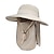 voordelige Herenhoeden-Voor heren Zomerhoed Zonnehoed Vissen hoed Boonie hoed Lichtgrijs Leger Groen Polyesteri Reizen Strandstijl Buiten Vakantie Effen UV-zonbescherming Zonbescherming