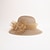 abordables Chapeaux de fête-Elégant la demoiselle Chapeaux avec Fleur / Couleur Pure / Côté dentelle 1 pc Casual / Fête du thé / Coupe de Melbourne Casque
