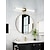 Недорогие Бра-освещение тщеславия 21,5 &quot;ip20 зеркальные передние фары железные акриловые черные бытовая мода выдвижная ванная комната противотуманный туалетный столик светодиодный зеркальный шкаф лампа ванные
