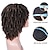cheap Black &amp; African Wigs-Dreadlock Wig Short Twist Wigs for Black Women and Men Afro Curly Synthetic Wig
