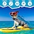 olcso Kutyaruházat-kutya mentőmellény mellény sellő fényvisszaverő mentőkabát kis közepes nagyméretű kutyáknak állítható biztonsági kisállattartó életmentő mentőfogantyúval ripstop úszó fürdőruha kajakozáshoz úszáshoz