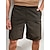 cheap Men&#039;s Shorts-Men&#039;s Shorts Chino Shorts Bermuda shorts Plaid Pocket Comfort Breathable Cotton Blend Outdoor Daily Going out Casual Black-White Black