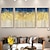 levne Květinové či botanické obrazy-zlatá abstraktní ručně malovaná olejomalba tlustá textura plátno moderní nástěnné umění domácí dekorativní obrazy do obývacího pokoje