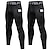 abordables Ropa de ciclismo para hombre-Hombre Pantalones de compresión Leggings Running con bolsillo para teléfono Capa base Deportivo Invierno Licra Transpirable Reductor del Sudor Power Flex Aptitud física Entrenamiento de gimnasio