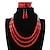 cheap Costumes Jewelry-Bead Necklace Bracelet Earings 3 Pcs Retro Vintage 1980s Disco Art Deco Accessories for Women