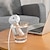 abordables Humidificateurs-USB portable humidificateur d&#039;air bouteille en forme de diamant diffuseur d&#039;arôme brumisateur pour humidification de bureau à domicile détachable