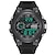 preiswerte Digitaluhr-Sanda 9010 Sport Herrenuhren Top-Marke Luxus Militär Quarzuhr Männer wasserdicht s Schock männliche Uhr